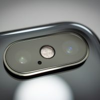 space gray iPhone X
