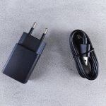 a close up of a power cord and a charger